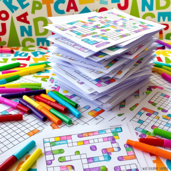 Kids Crossword Search: 300+ Worksheets